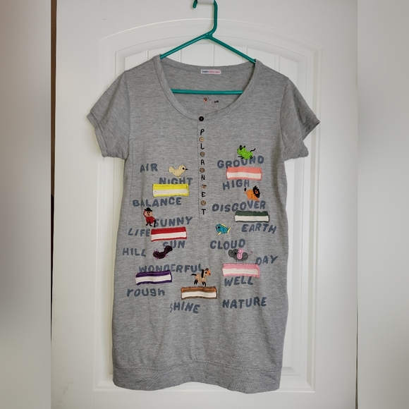 Rough Natural Charm Planet Tee - Picture 1 of 4